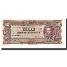 Bolivia, 5000 Bolivianos, L.1945, KM:150, UNC(64)