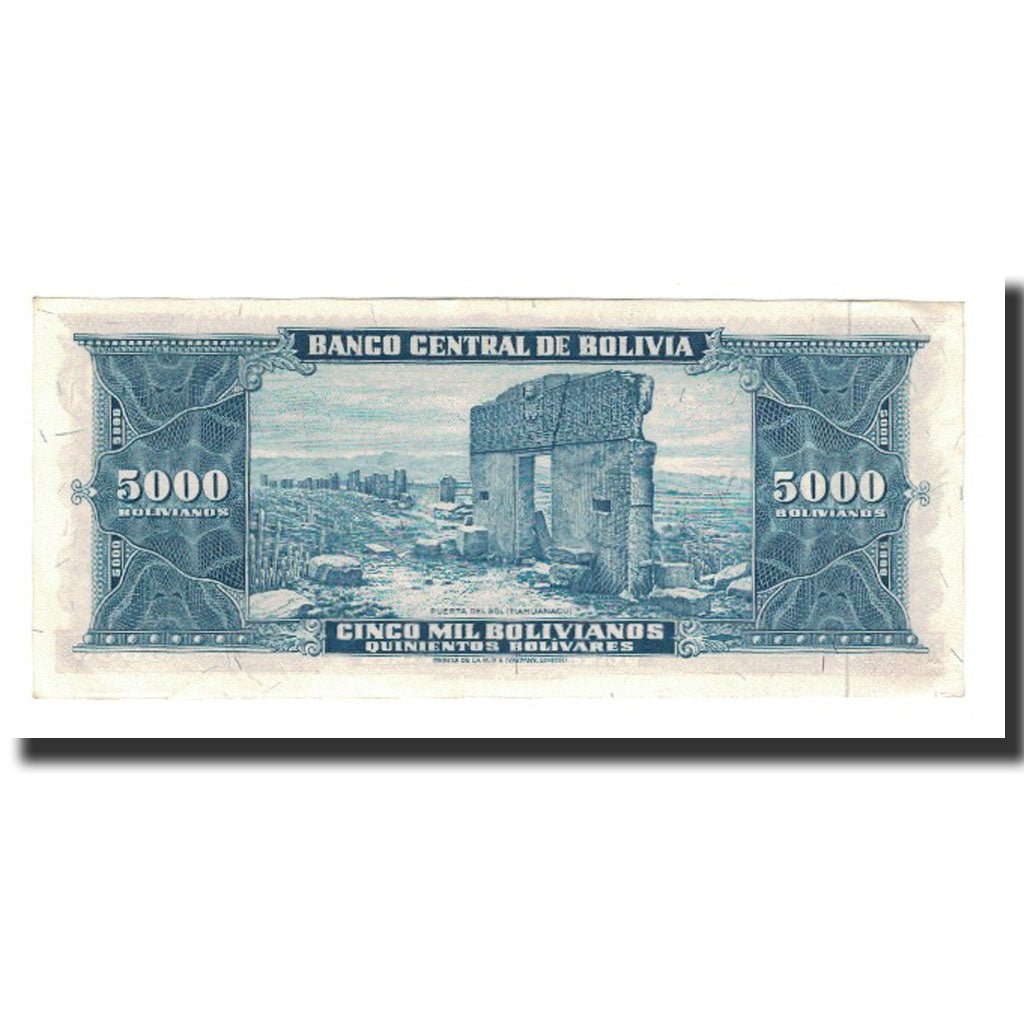 Bolivia, 5000 Bolivianos, L.1945, KM:150, UNC(64)