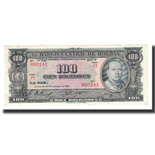 Banknote, Bolivia, 100 Bolivianos, L.1945, KM:147, UNC(65-70)