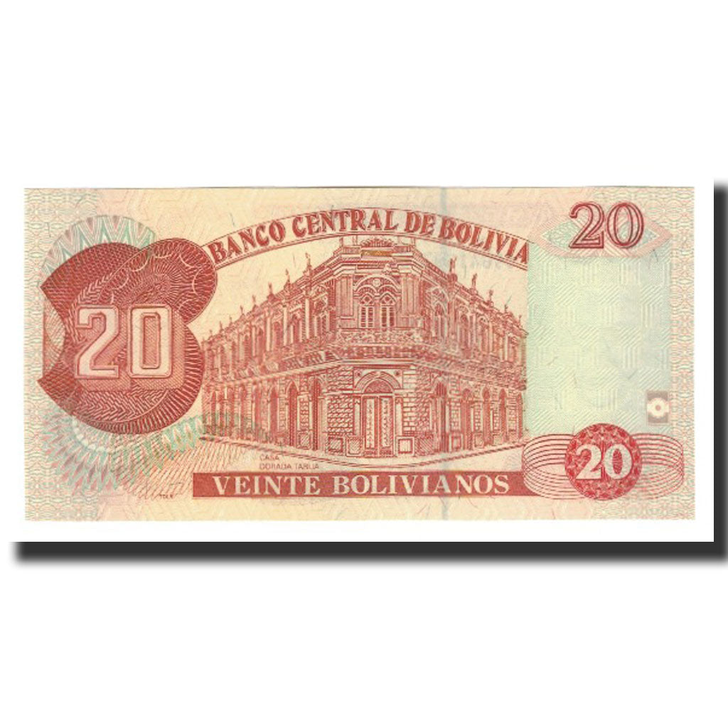 Bolivia, 20 Bolivianos, L.1986, KM:219, UNC(65-70)