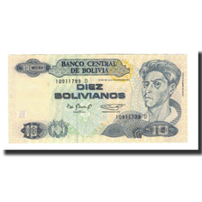 Bolivia, 10 Bolivianos, L.1986, KM:218, UNC(65-70)