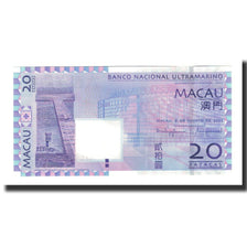 Biljet, Macau, 20 Patacas, 2005-08-08, KM:81, NIEUW