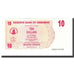 Banknote, Zimbabwe, 10 Dollars, 2006, KM:39, UNC(65-70)