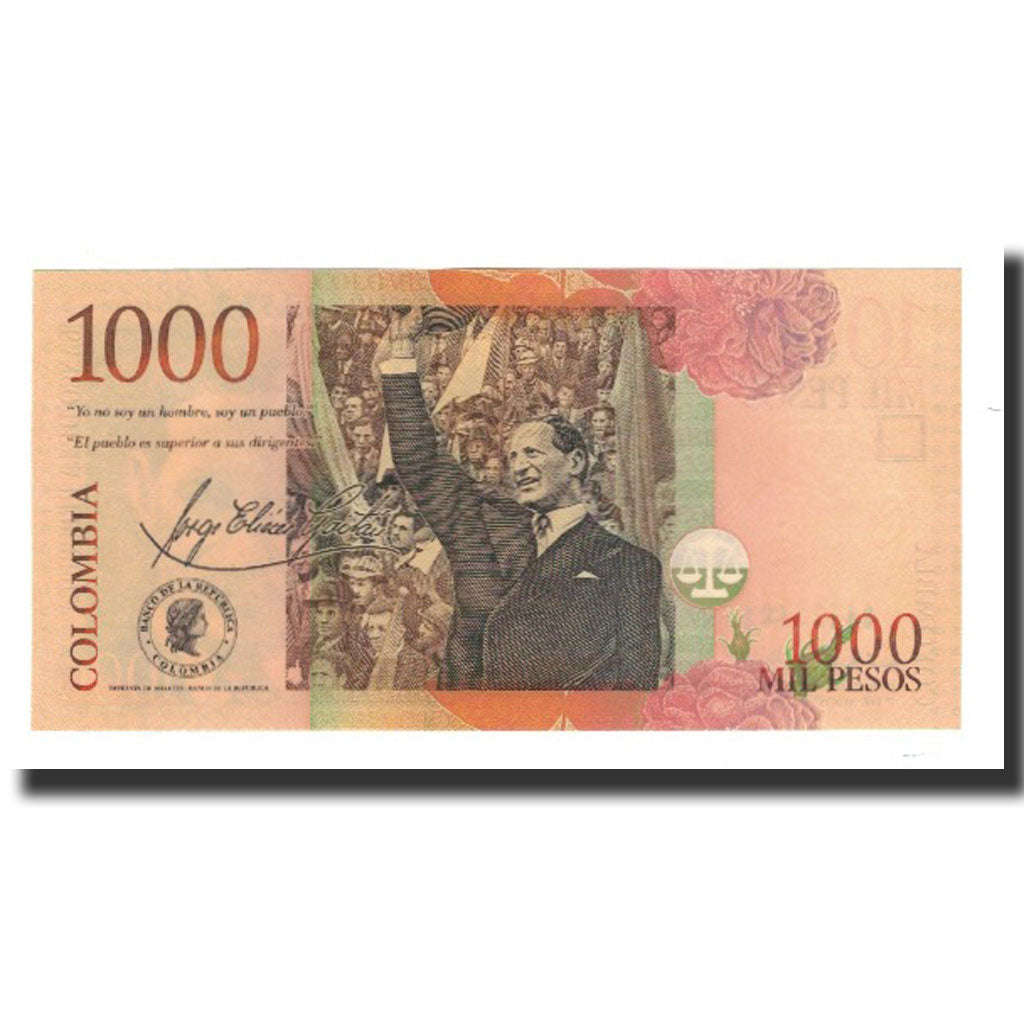 Banknote, Colombia, 1000 Pesos, 2001-08-07, KM:450a, UNC(65-70)