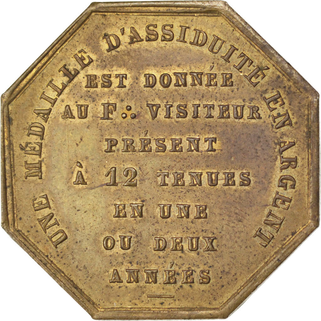 Loge Des Ecossais Inséparables, Jeton