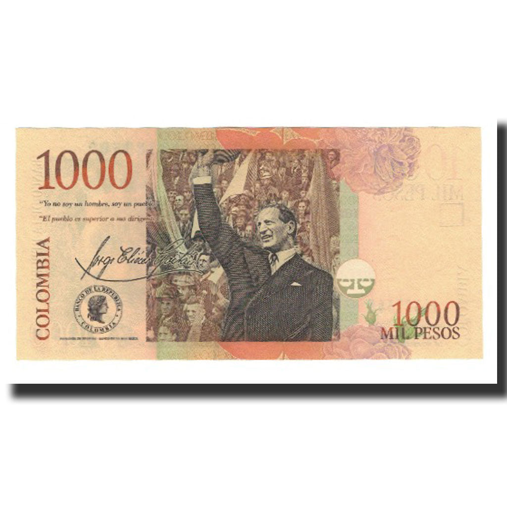 Banknote, Colombia, 1000 Pesos, 2005-11-01, KM:456a, UNC(65-70)