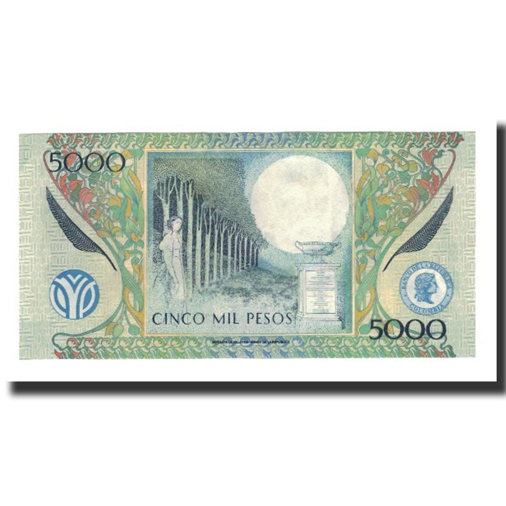 Colombia, 5000 Pesos, 2003-06-06, KM:452d, UNC(65-70)