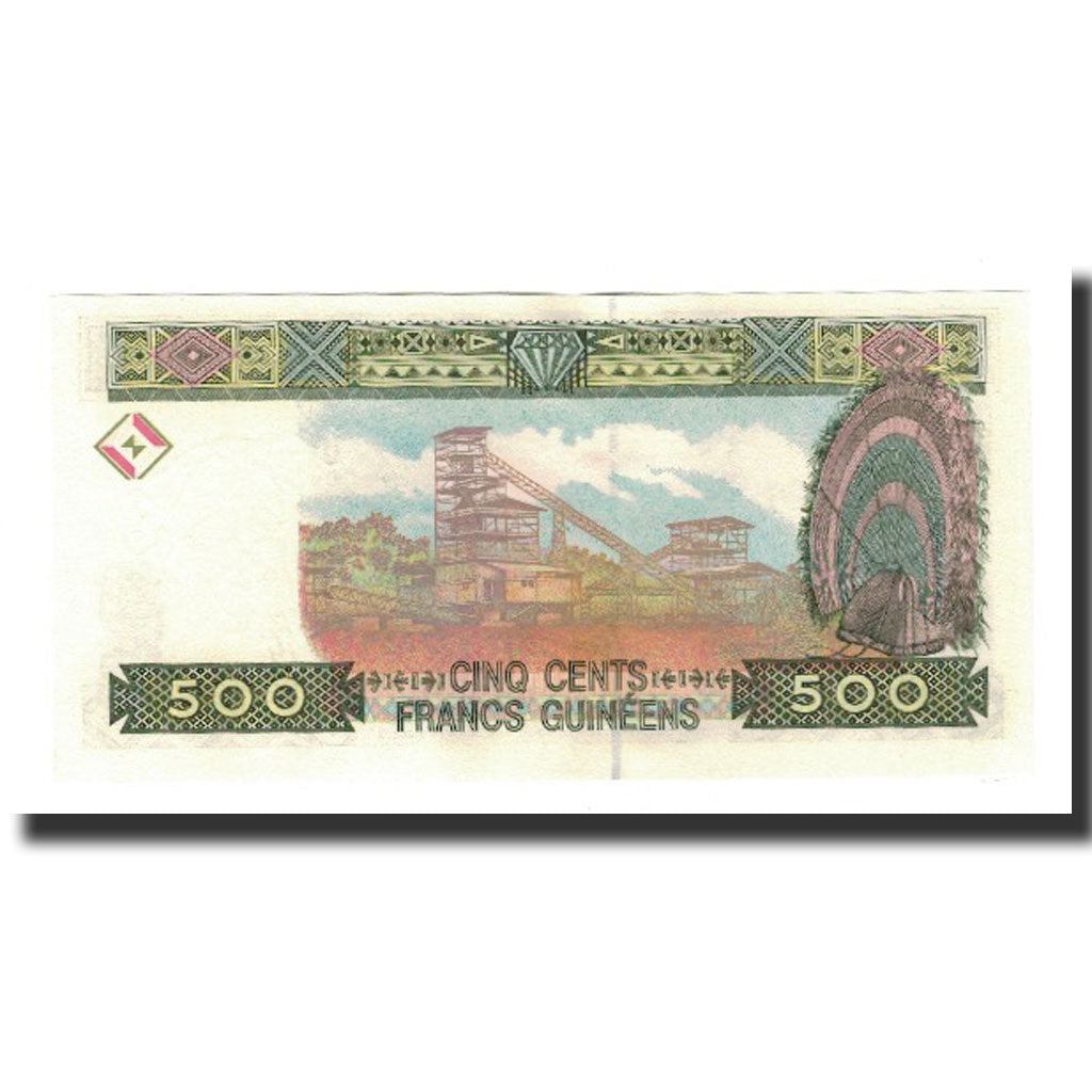 Banknote, Guinea, 500 Francs, 1998, KM:36, UNC(65-70)