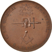 France, Masonic, Token, AU(55-58), Copper, Labouret #193, 10.77