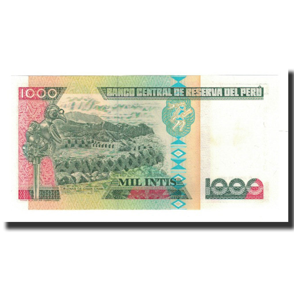 Banknote, Peru, 1000 Intis, 1988-06-28, KM:136b, UNC(65-70)