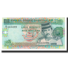 Biljet, BRUNEI, 5 Ringgit, 1993, KM:14, NIEUW