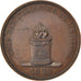 France, Masonic, Token, 1840, AU(55-58), Copper, Labouret #185, 8.91