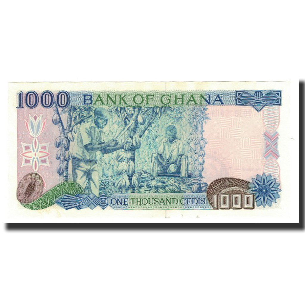 Biljet, Ghana, 1000 Cedis, 1991-02-22, KM:29a, NIEUW