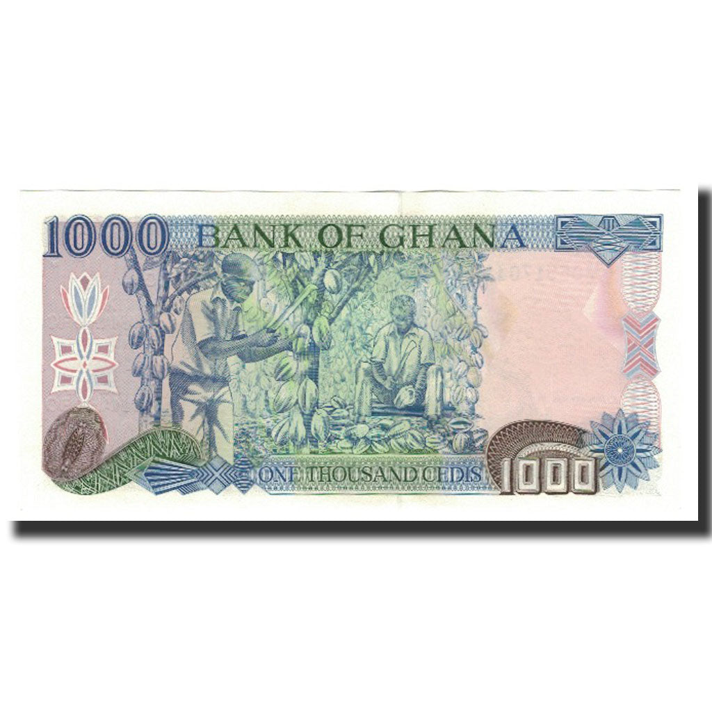 Biljet, Ghana, 1000 Cedis, 1995-01-06, KM:29b, NIEUW