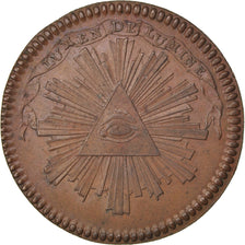 France, Token, Masonic, AU(55-58), Copper, Labouret:27