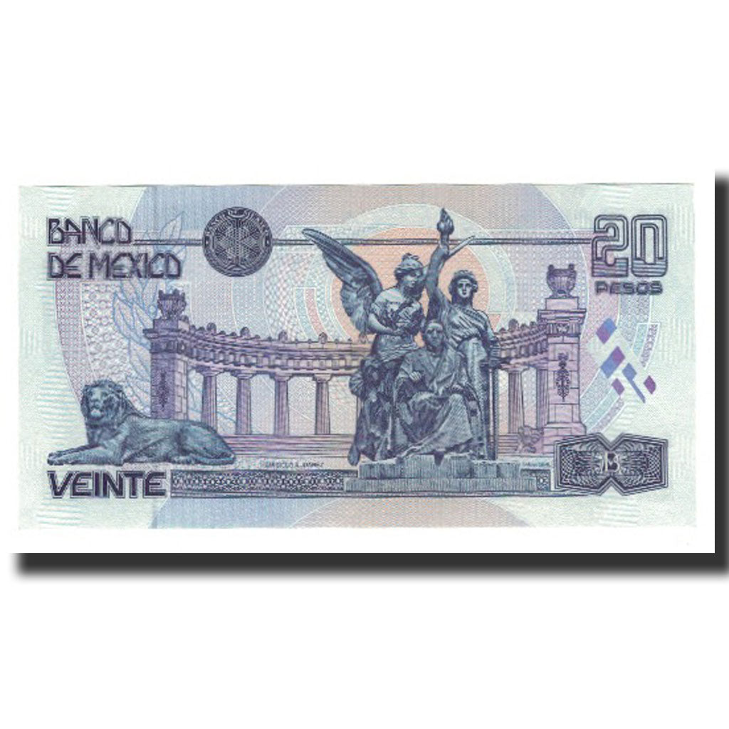 Mexico, 20 Pesos, 1996-05-10, KM:106b, UNC(65-70)