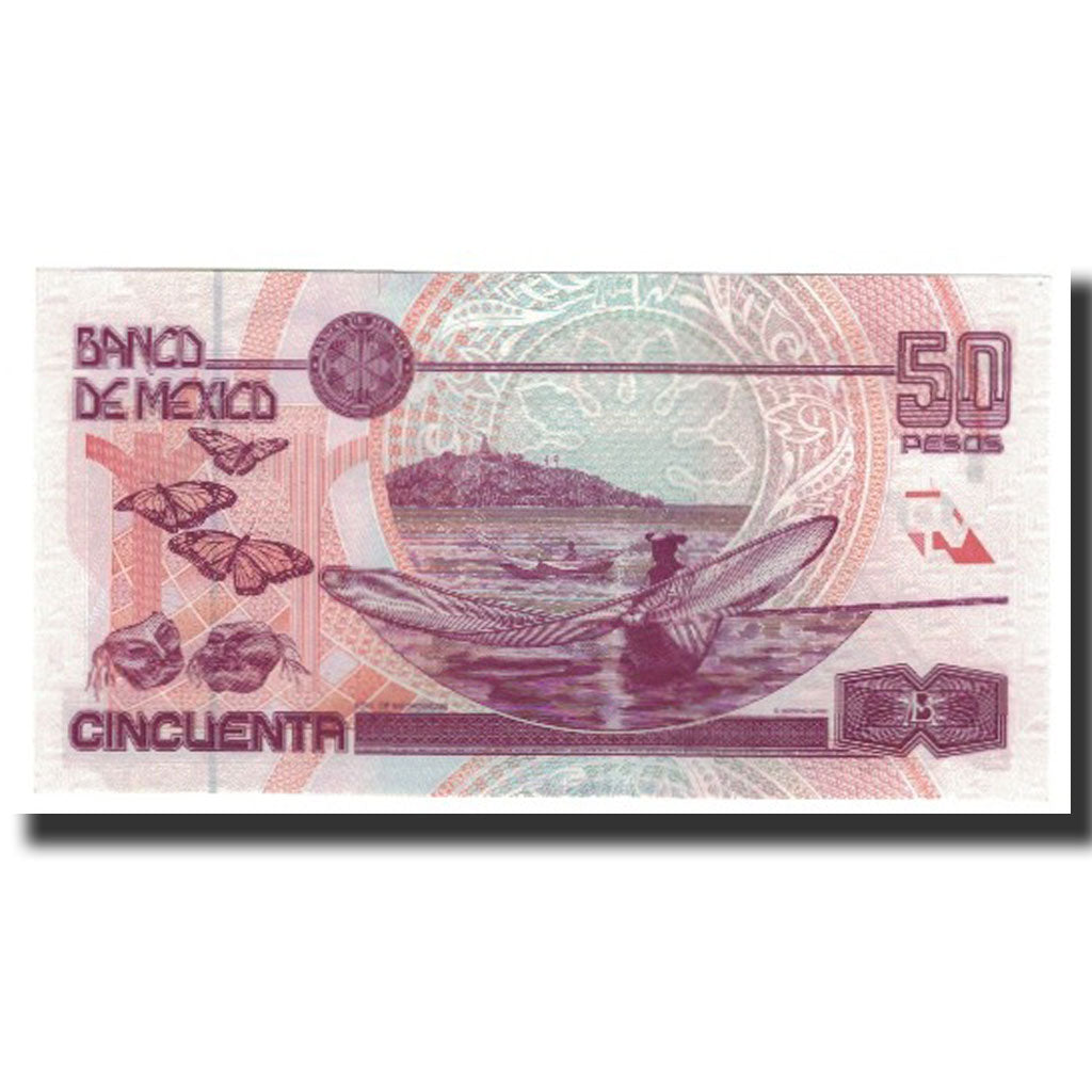 Mexico, 50 Pesos, 1996-05-10, KM:107b, UNC(65-70)
