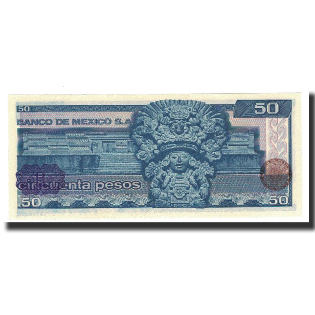 Banconote, Messico, 50 Pesos, KM:73, 1981-01-27, FDS