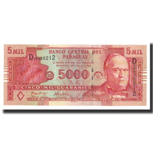 Banknote, Paraguay, 5000 Guaranies, 2005, KM:223a, UNC(65-70)