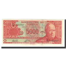 Biljet, Paraguay, 5000 Guaranies, 2003, KM:220b, SPL