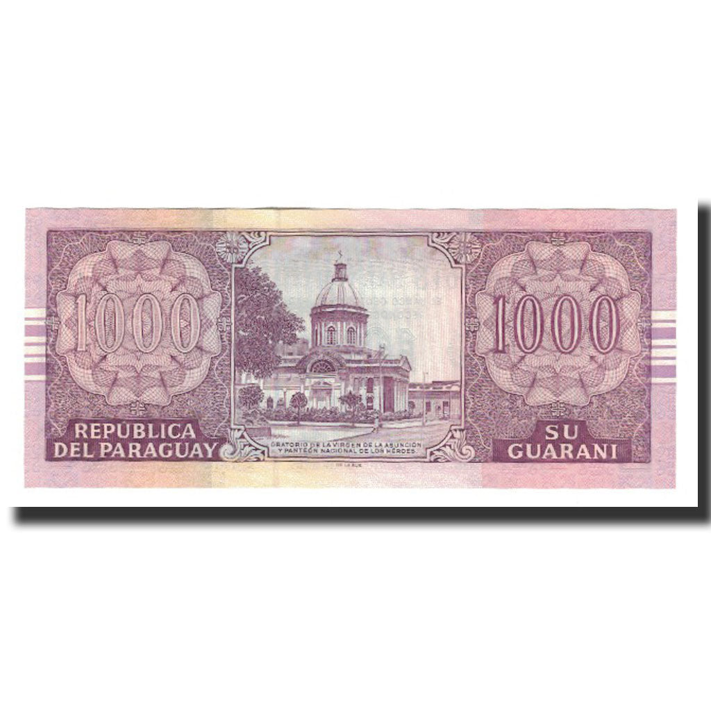 Billete, 1000 Guaranies, 2001, Paraguay, KM:214b, UNC
