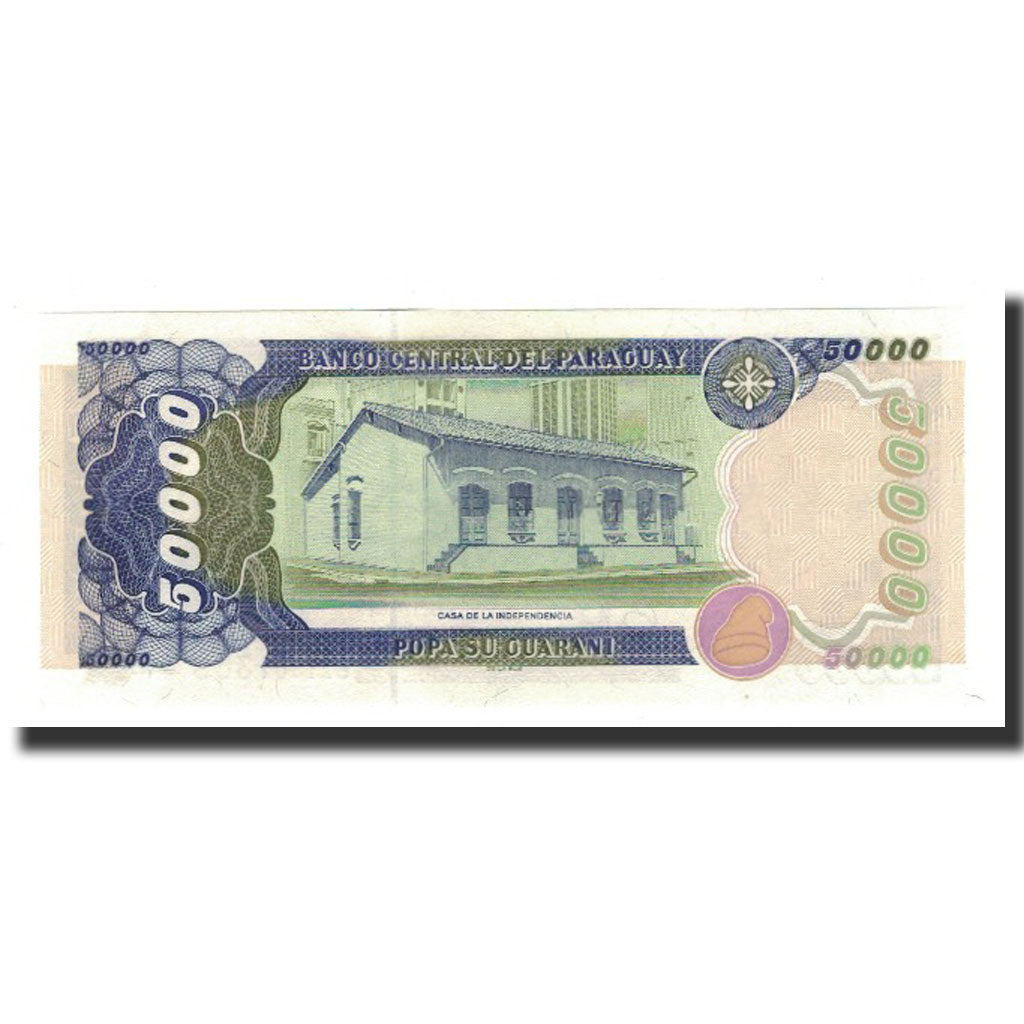 Paraguay, 50,000 Guaraníes, 1998, KM:218, UNC
