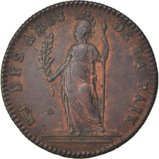 France, Masonic, Token, 1789, EF(40-45), Copper, Labouret #101, 10.07