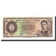 Paraguay, 50 Guaranies, L1952, KM:197b, UNC(65-70)