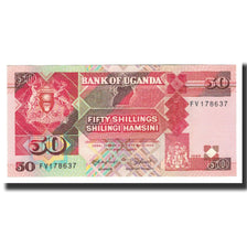 Banknote, Uganda, 50 Shillings, 1988, KM:30b, UNC(65-70)
