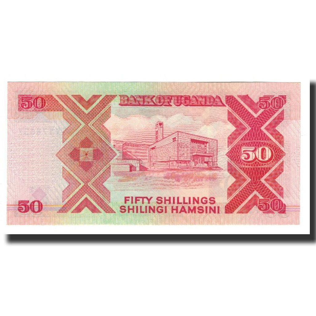 Banknote, Uganda, 50 Shillings, 1988, KM:30b, UNC(65-70)