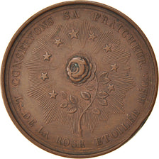 France, Masonic, Token, AU(50-53), Copper, Labouret #335, 11.78