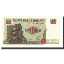 Banknote, Zimbabwe, 50 Dollars, 1994, KM:8a, UNC(65-70)