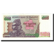 Billete, 500 Dollars, 2001, Zimbabue, KM:11a, UNC