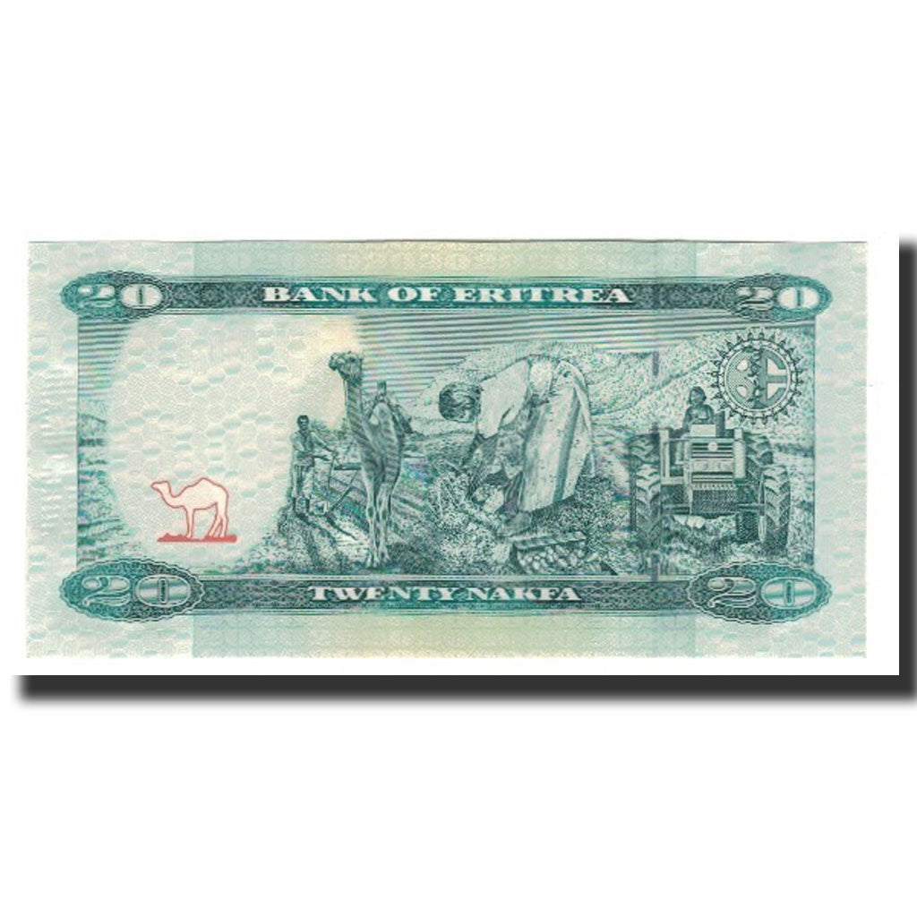 Banknote, Eritrea, 20 Nakfa, 2012-05-24, KM:New, UNC(65-70)