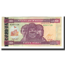 Banconote, Eritrea, 50 Nakfa, KM:7, 2004-05-24, FDS