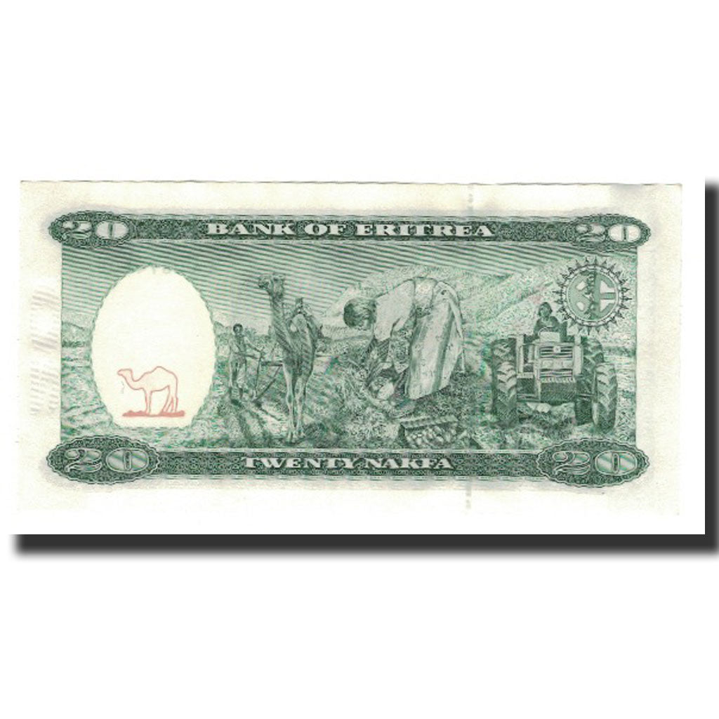 Banknote, Eritrea, 20 Nakfa, 1997-05-24, KM:4, UNC(65-70)