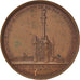 France, Masonic, Token, 1809, AU(50-53), Copper, Labouret #44, 14.81
