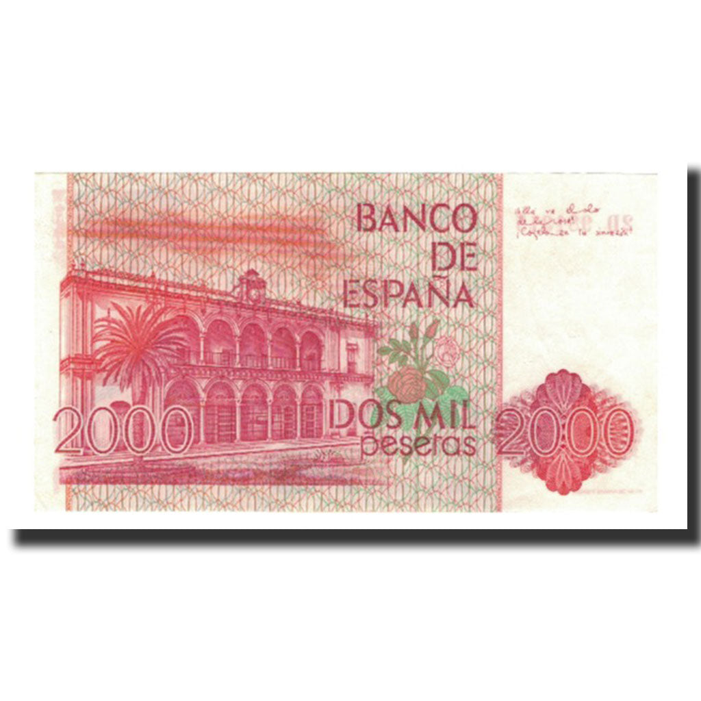 Banknote, Spain, 2000 Pesetas, 1980-07-22, KM:159, UNC(60-62)