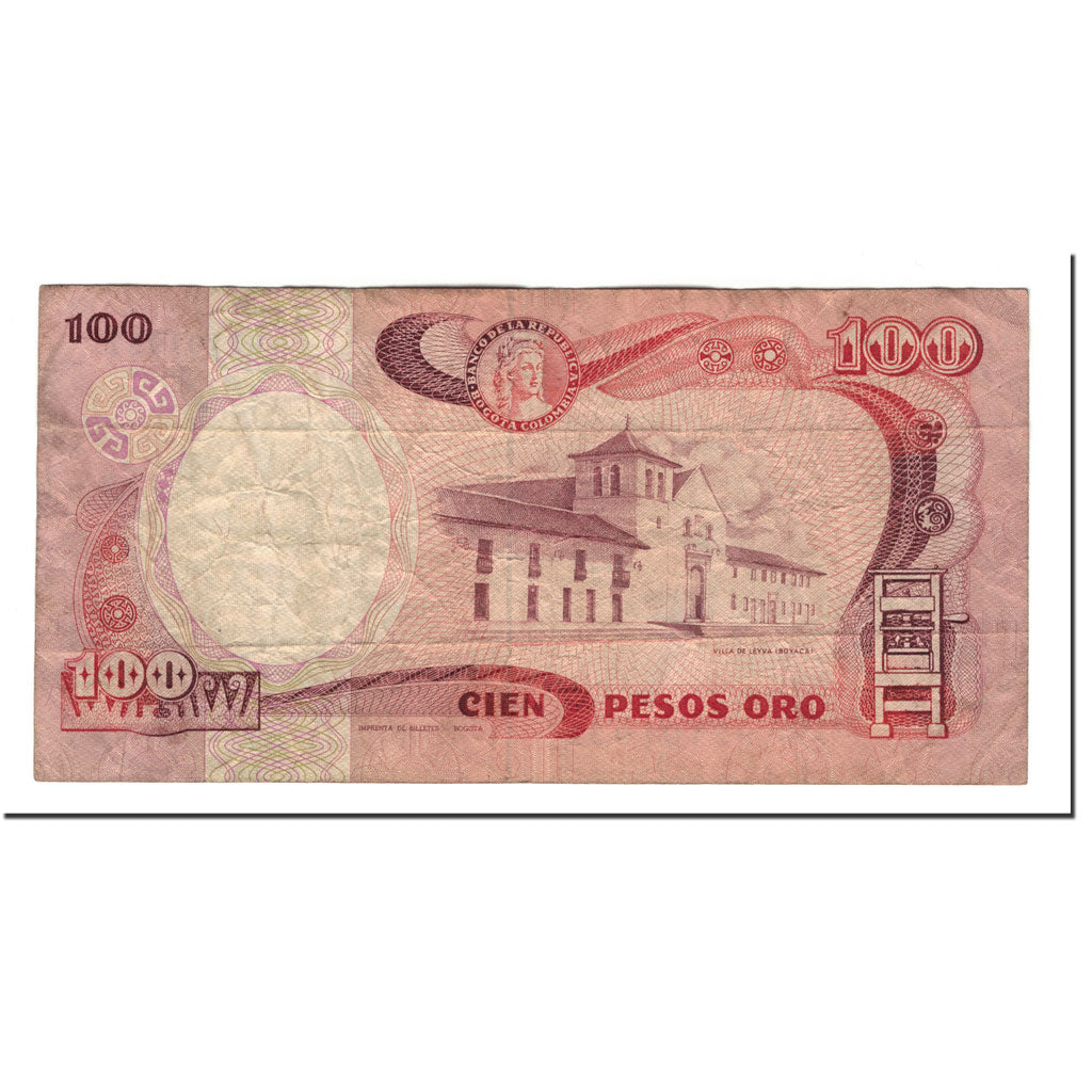 Geldschein, Kolumbien, 100 Pesos Oro, 1984-10-12, KM:426A, SS