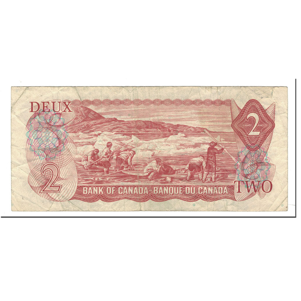 Banknote, Canada, 2 Dollars, 1974, KM:86b, VF(30-35)