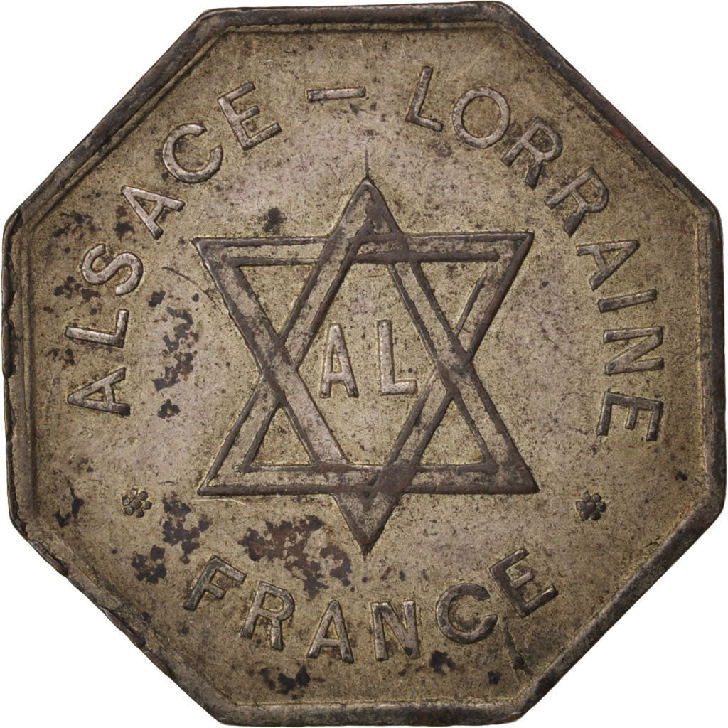 France, Masonic, Token, 1872, AU(50-53), Maillechort, Labouret #91, 3.55