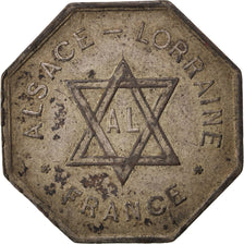 France, Masonic, Token, 1872, AU(50-53), Maillechort, Labouret #91, 3.55