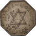France, Masonic, Token, 1872, AU(50-53), Maillechort, Labouret #91, 3.55