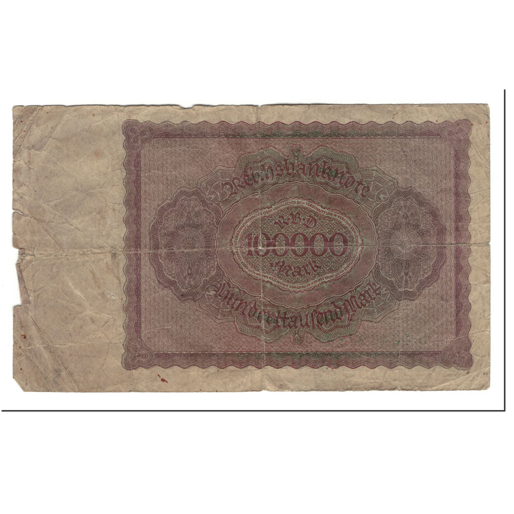 Banconote, Germania, 100,000 Mark, KM:83c, 1923-02-01, D