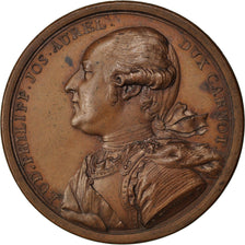 France, Masonic, Medal, 1780, MS(60-62), Bronze, Labouret #233, 29.74