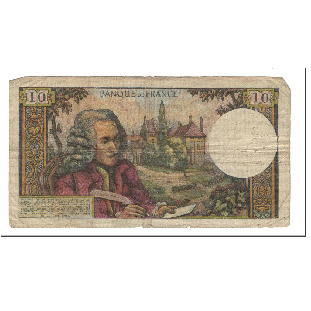 France, 10 Francs, KM:147a, 1964-10-01, VG(8-10), Fayette:62.11