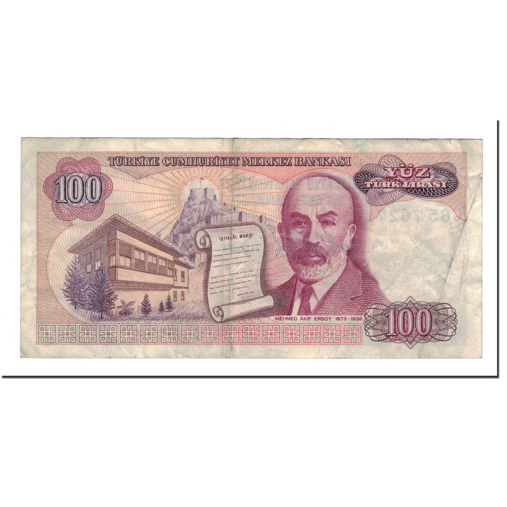 Biljet, Turkije, 100 Lira, 1983-12-26, KM:194a, TTB