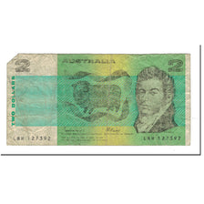 Banknote, Australia, 2 Dollars, 1985, KM:43e, G(4-6)