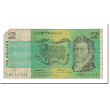 Banknote, Australia, 2 Dollars, 1985, KM:43e, G(4-6)
