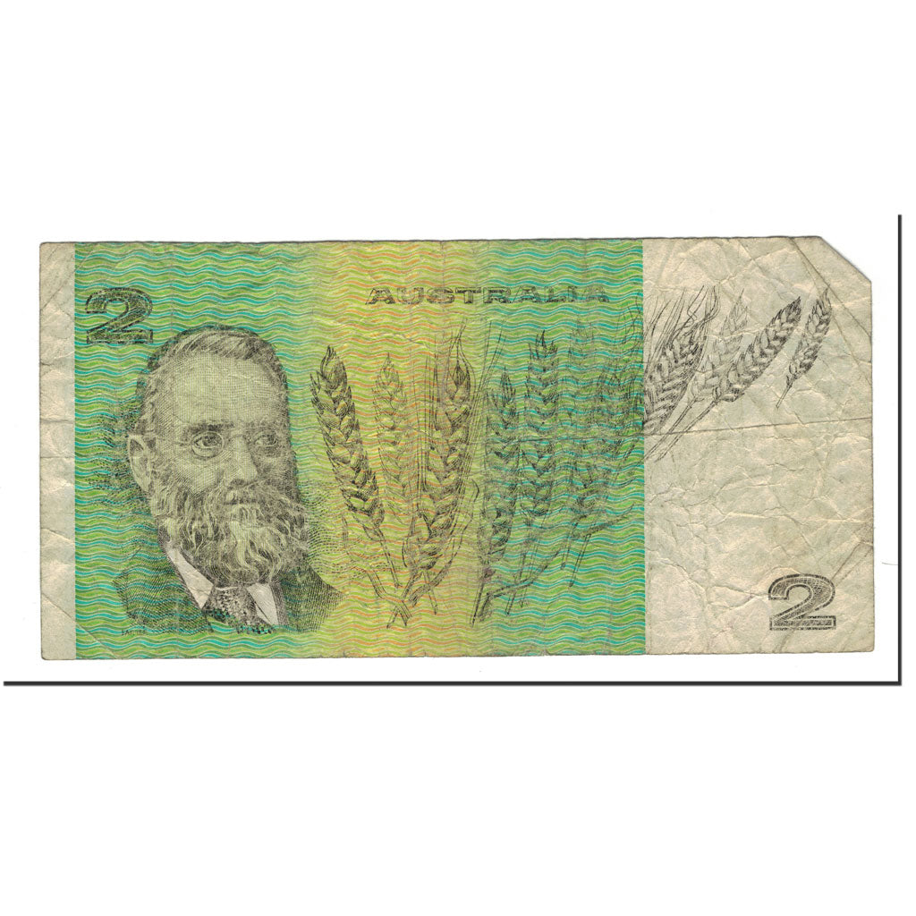 Banknote, Australia, 2 Dollars, 1985, KM:43e, G(4-6)